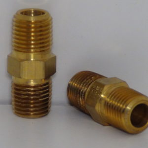 1/4 X 1/4 Hex Nipple