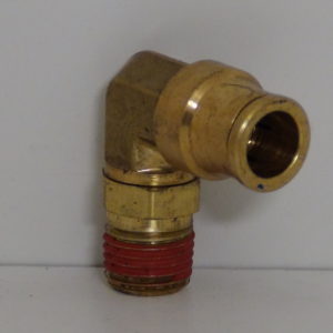 3/8 Hose x 1/4 NPTM 90 Degree Swivel Elbow Push To Connect